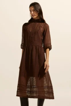 zoe kratzmann Declare Dress-Chocolate|Women Dresses