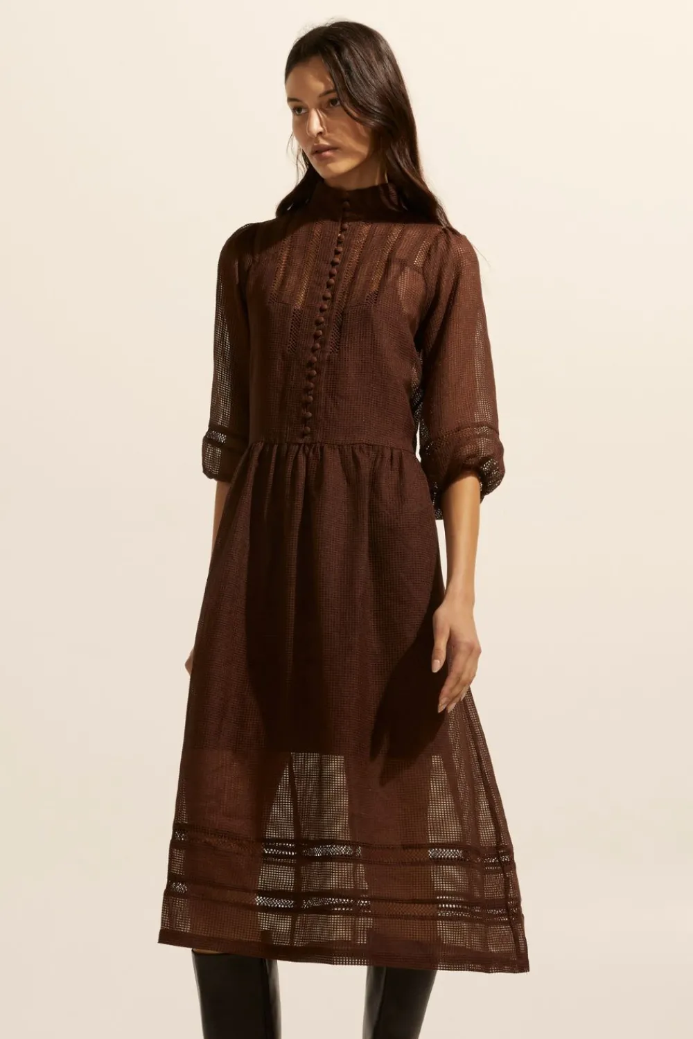 zoe kratzmann Declare Dress-Chocolate|Women Dresses