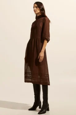 zoe kratzmann Declare Dress-Chocolate|Women Dresses