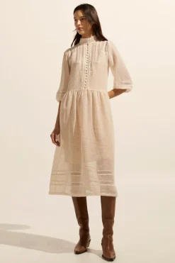zoe kratzmann Declare Dress-Ecru|Women Dresses