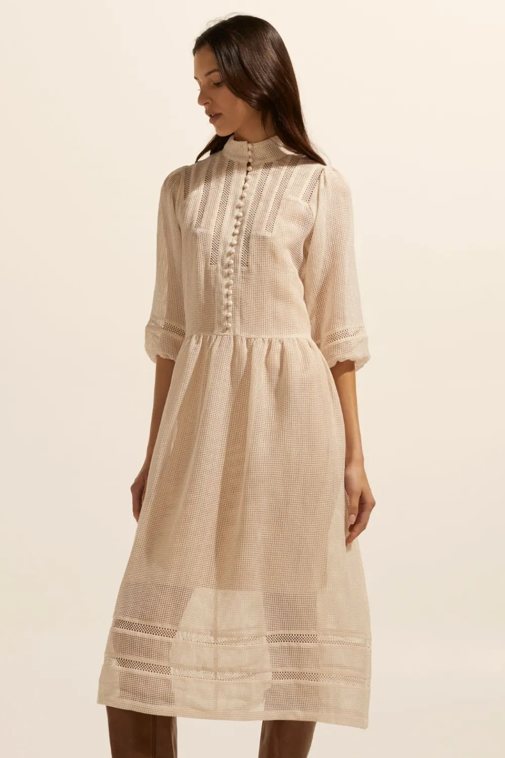 zoe kratzmann Declare Dress-Ecru|Women Dresses