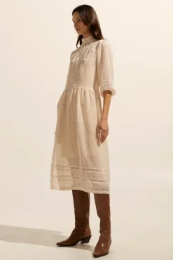 zoe kratzmann Declare Dress-Ecru|Women Dresses