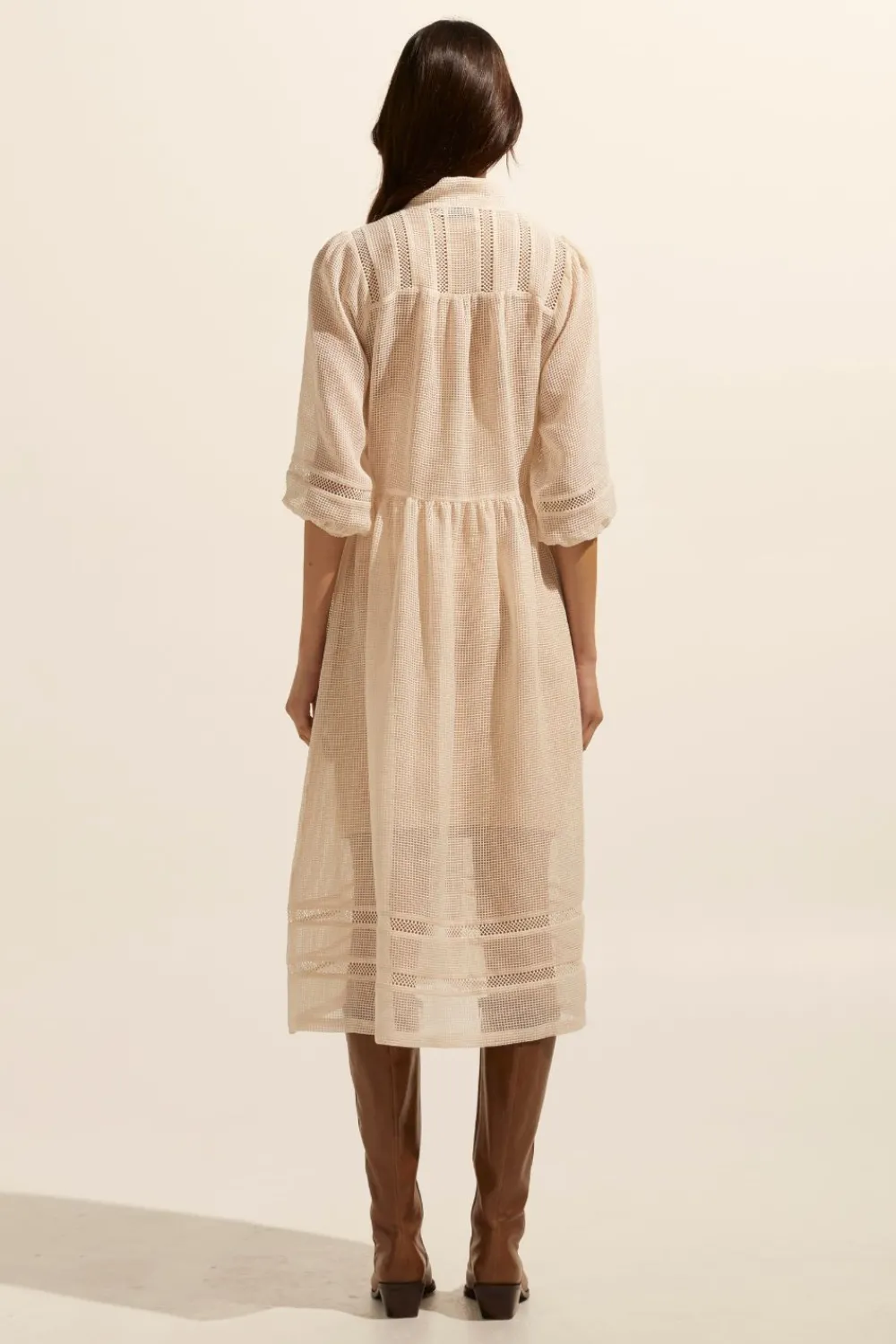 zoe kratzmann Declare Dress-Ecru|Women Dresses