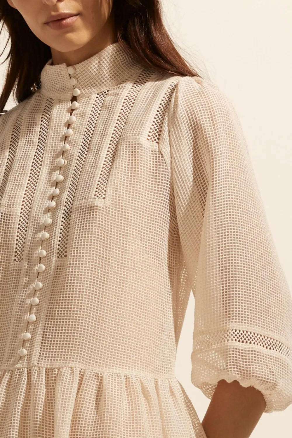 zoe kratzmann Declare Dress-Ecru|Women Dresses