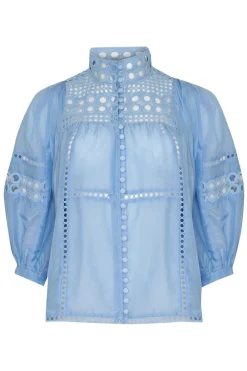 zoe kratzmann Dedicate Top-Pale Blue|Women Tops