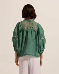 zoe kratzmann Dedicate Top-Pine|Women Tops