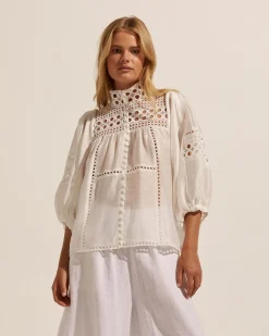 zoe kratzmann Dedicate Top-Porcelain|Women Tops