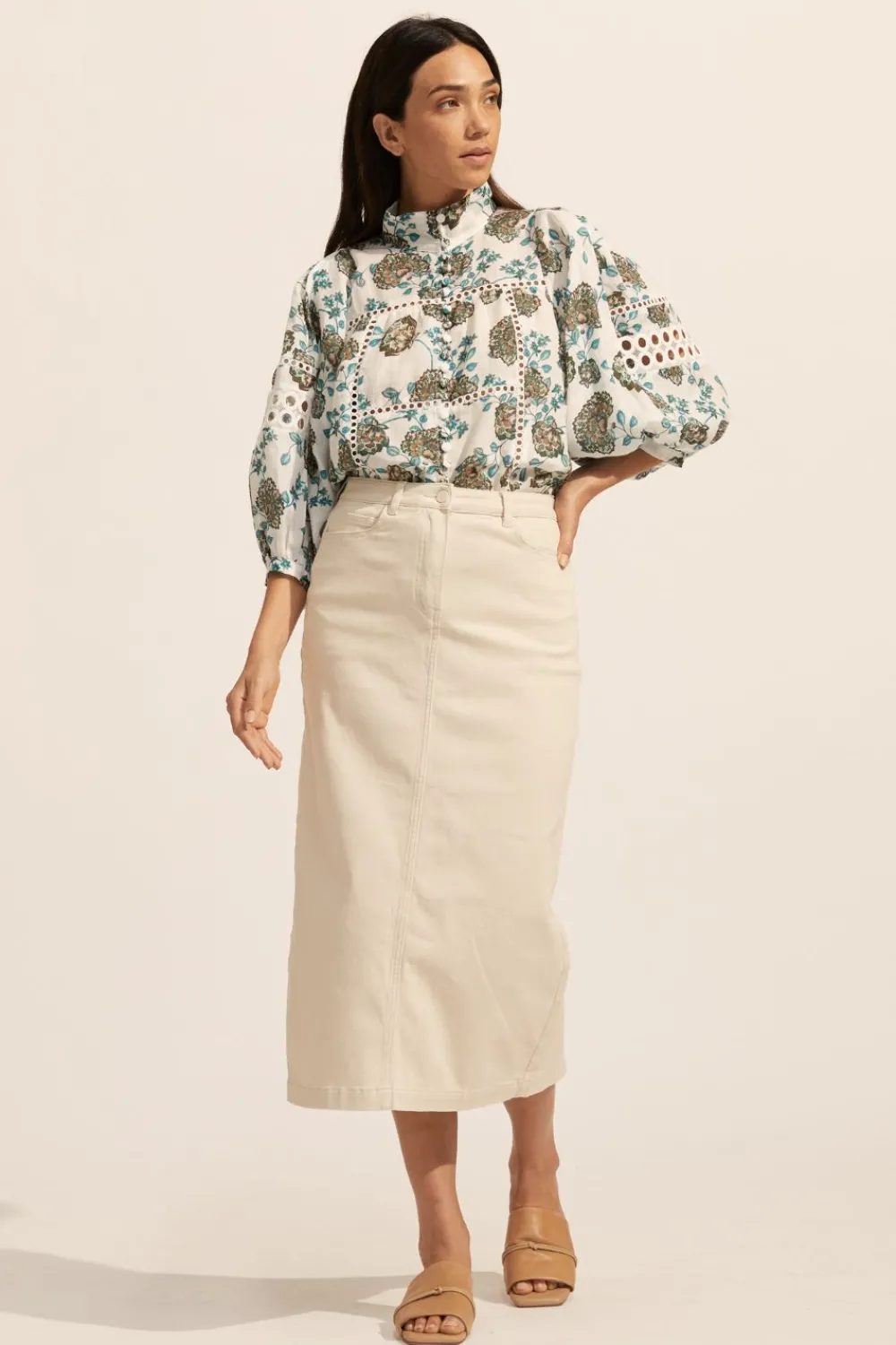 zoe kratzmann Dedicate Top-Sage Botanic|Women Tops