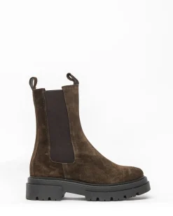 zoe kratzmann Derive Boot-Dk Brown Suede|Women Boots