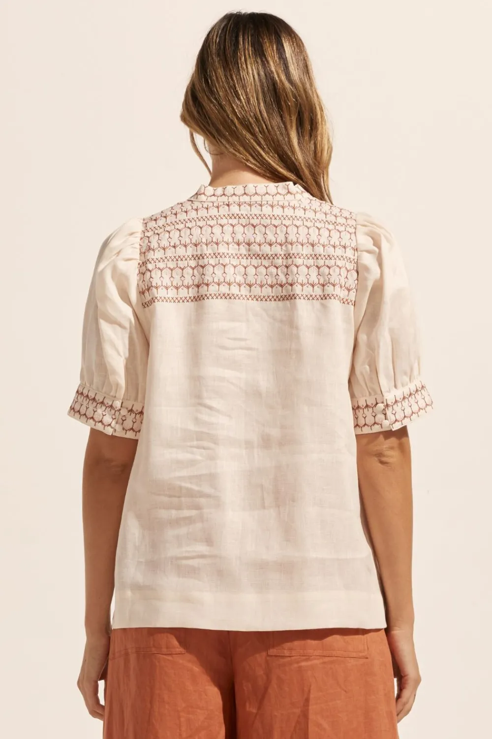 zoe kratzmann Dialect Top-Ivory|Women Tops