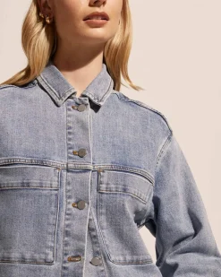 zoe kratzmann Edit Jacket-Washed Denim|Women Jackets