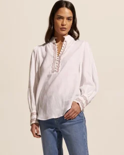 zoe kratzmann Emerge Top-Porcelain|Women Tops