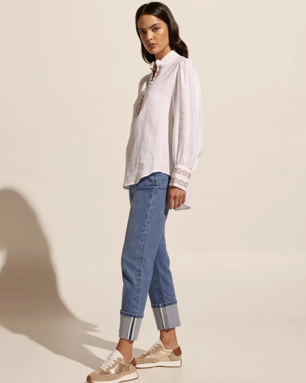 zoe kratzmann Emerge Top-Porcelain|Women Tops