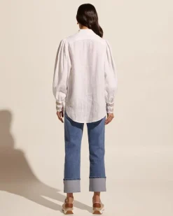 zoe kratzmann Emerge Top-Porcelain|Women Tops