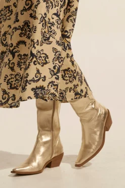 zoe kratzmann Engage Boot-Metallic|Women Boots