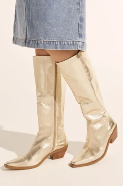 zoe kratzmann Engage Boot-Metallic|Women Boots