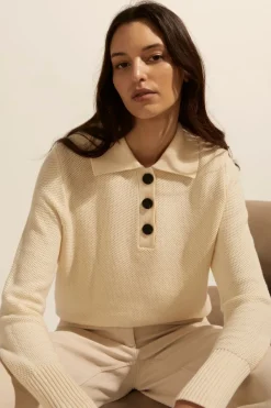 zoe kratzmann Engulf Knit-Cream|Women Knitwear