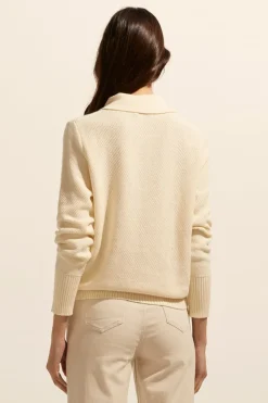 zoe kratzmann Engulf Knit-Cream|Women Knitwear