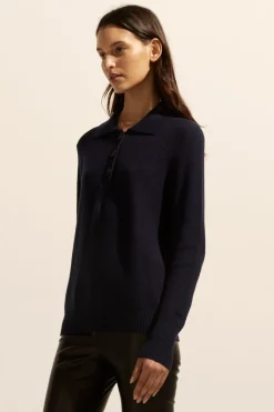 zoe kratzmann Engulf Knit-Indigo|Women Knitwear