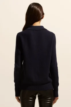 zoe kratzmann Engulf Knit-Indigo|Women Knitwear