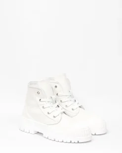 zoe kratzmann Exempt Sneaker-White Canvas|Women Sneakers