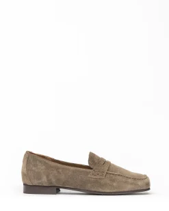 zoe kratzmann Fare Loafer-Chocolate Suede|Women Flats
