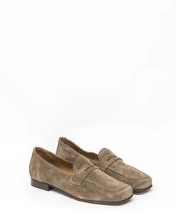 zoe kratzmann Fare Loafer-Chocolate Suede|Women Flats