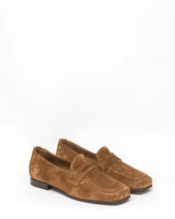 zoe kratzmann Fare Loafer-Coffee Suede|Women Flats