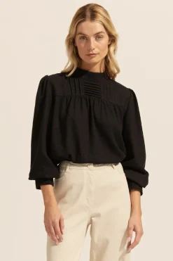 zoe kratzmann Faze Top-Black|Women Tops