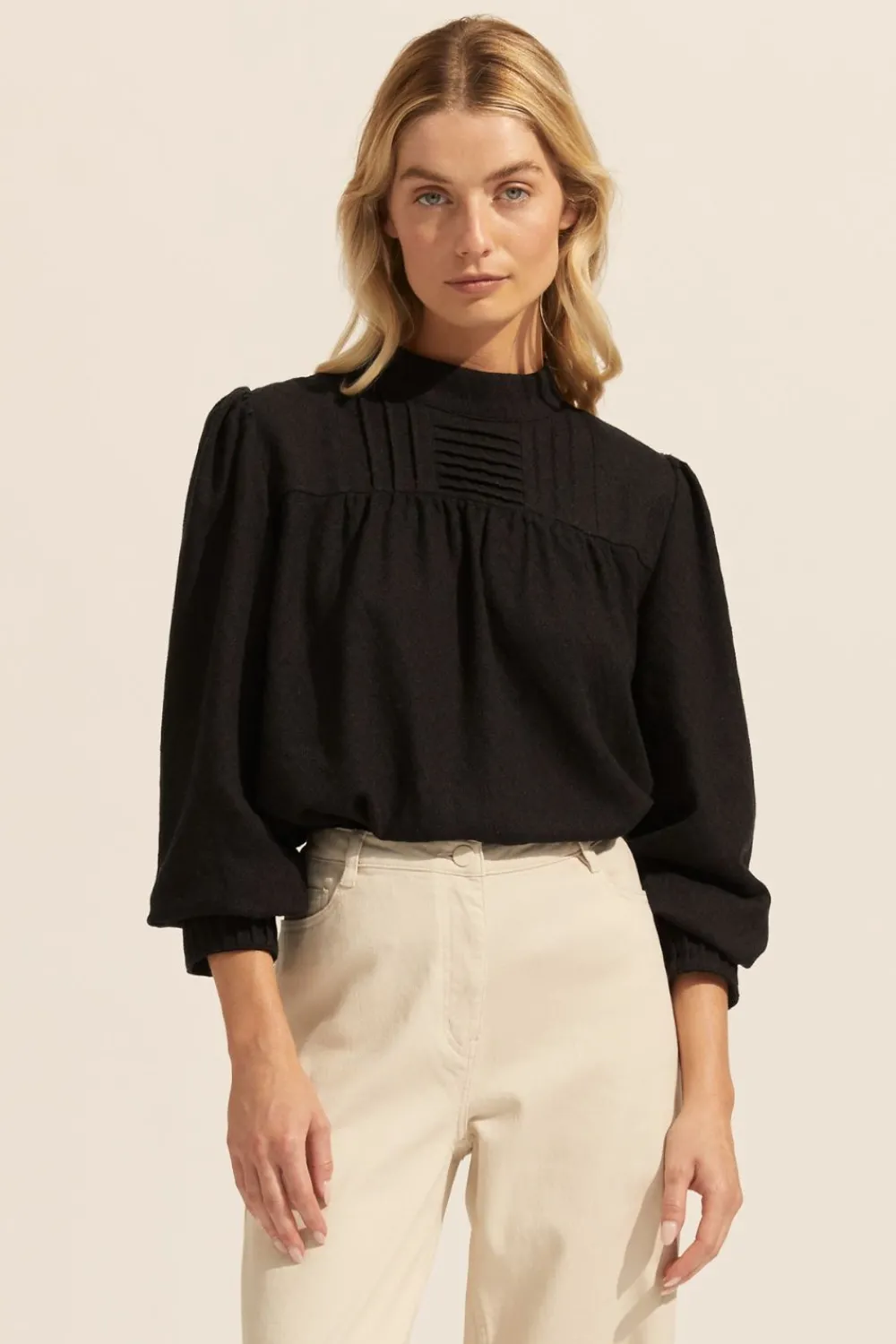 zoe kratzmann Faze Top-Black|Women Tops