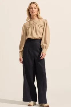 zoe kratzmann Faze Top-Mushroom|Women Tops