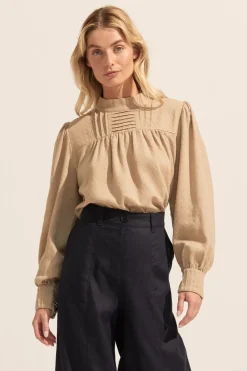 zoe kratzmann Faze Top-Mushroom|Women Tops
