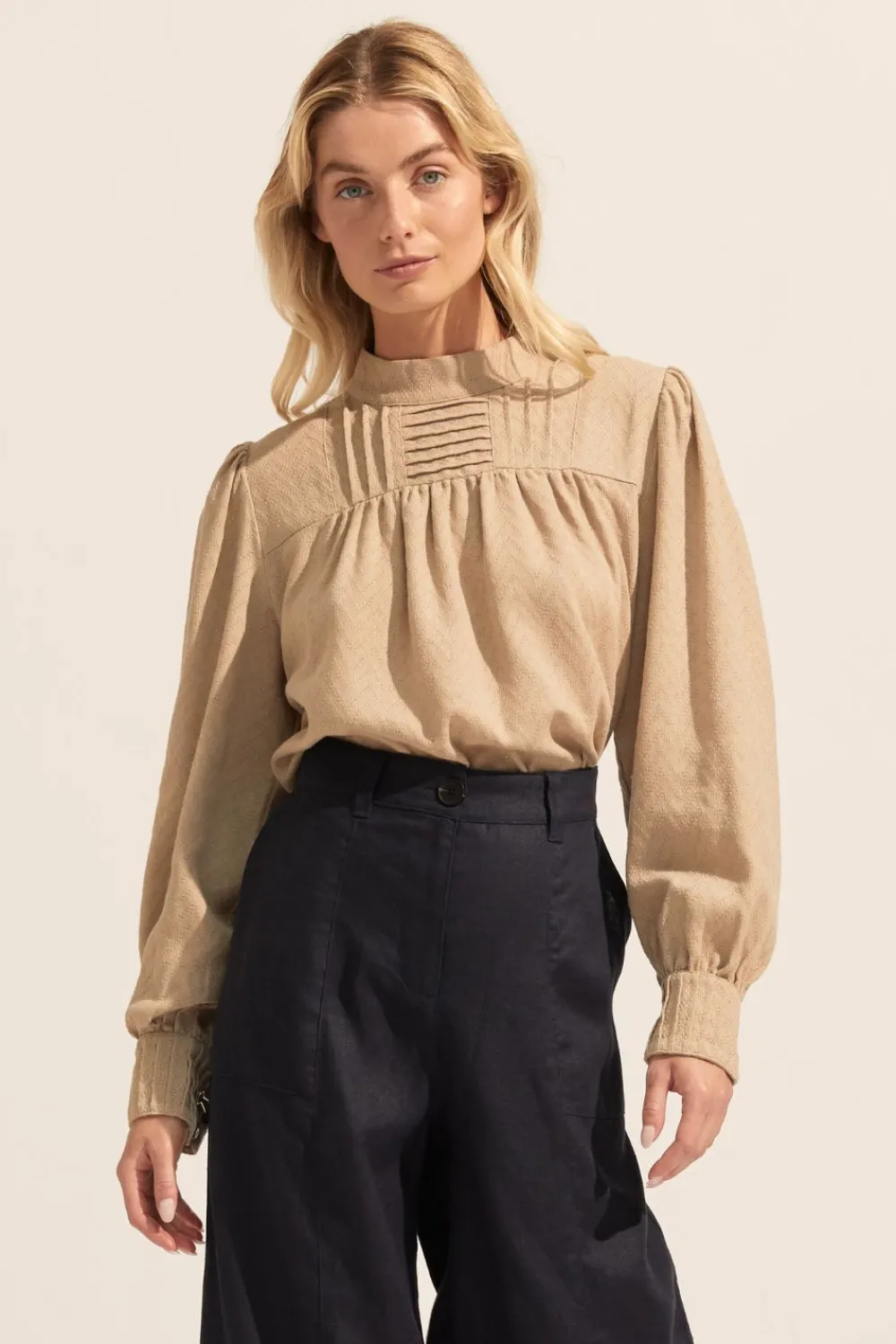 zoe kratzmann Faze Top-Mushroom|Women Tops