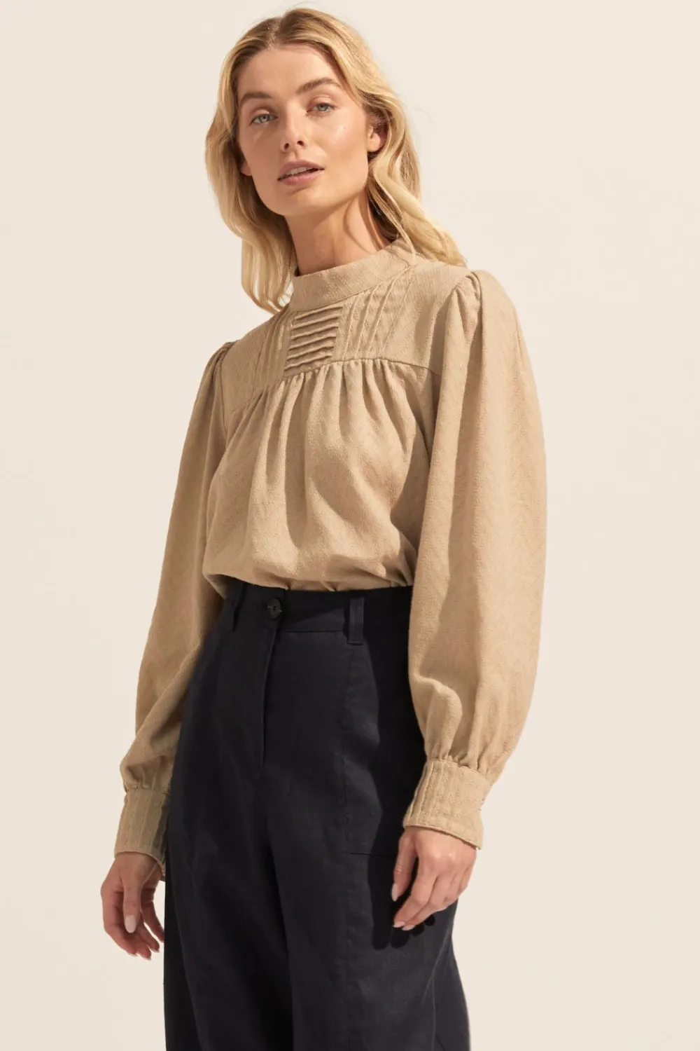 zoe kratzmann Faze Top-Mushroom|Women Tops
