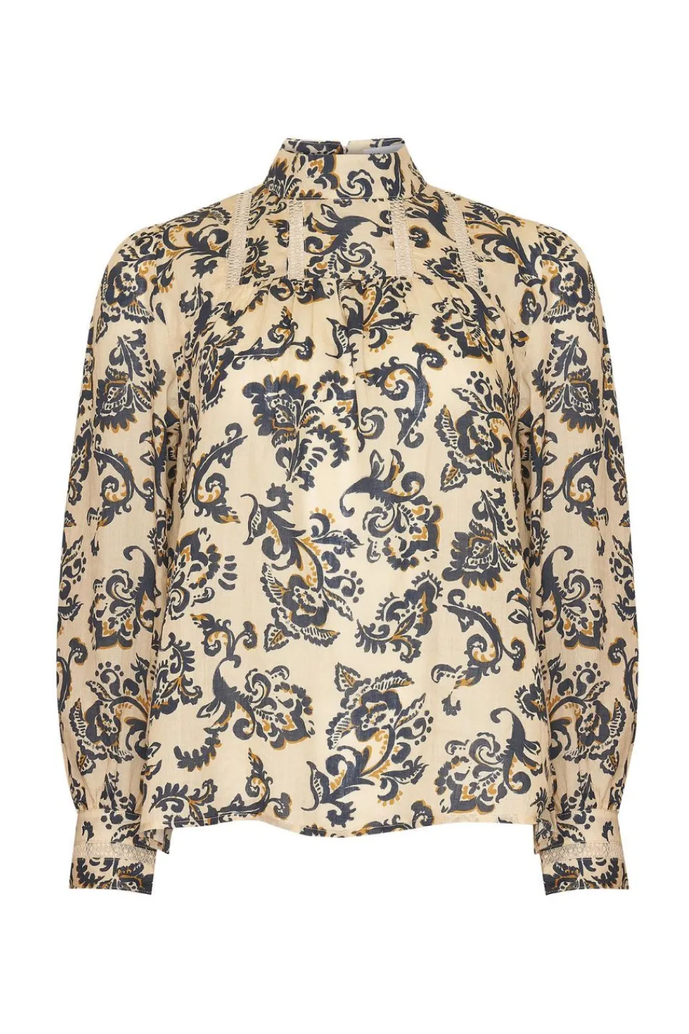 zoe kratzmann Faze Top-Ochre Floral|Women Tops