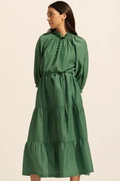 zoe kratzmann Field Dress-Pine|Women Dresses