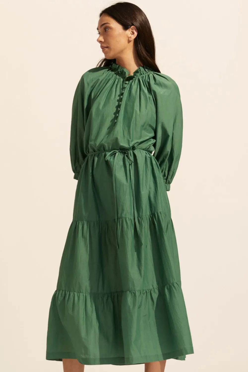 zoe kratzmann Field Dress-Pine|Women Dresses