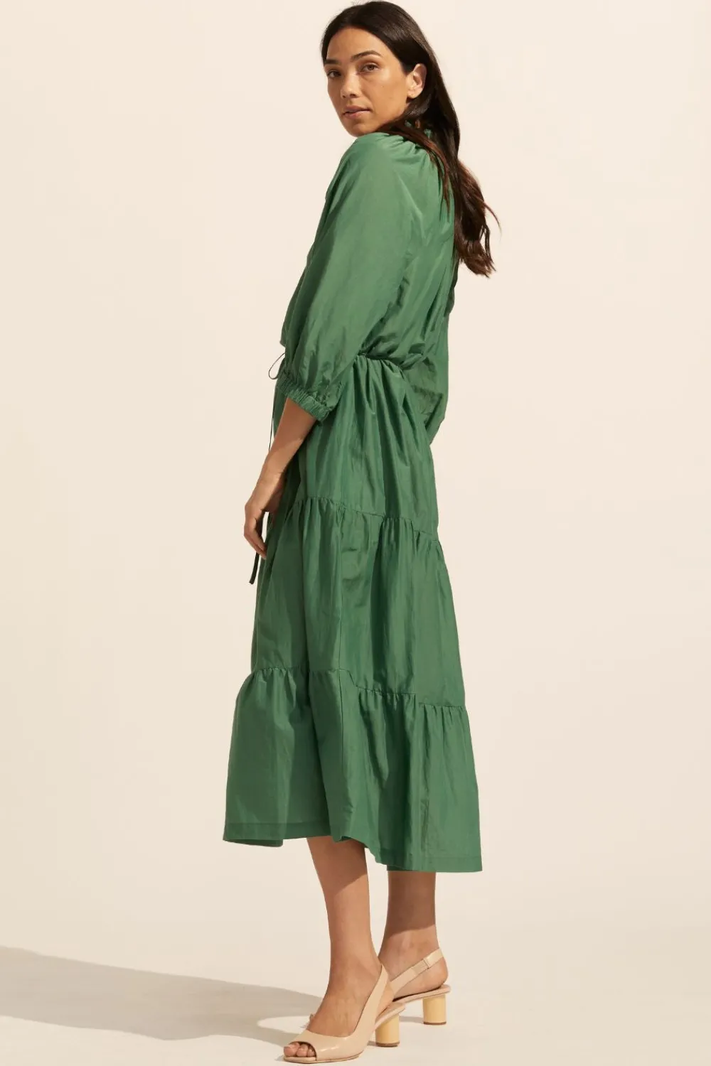 zoe kratzmann Field Dress-Pine|Women Dresses