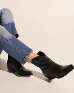 zoe kratzmann Fiesta Boot-Black Leather|Women Boots