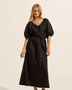 zoe kratzmann Flow Dress-Black|Women Dresses