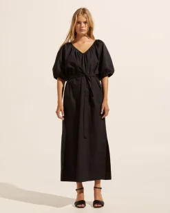 zoe kratzmann Flow Dress-Black|Women Dresses