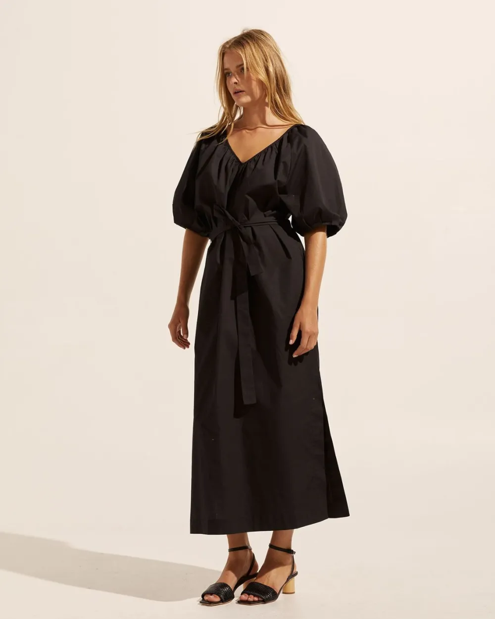 zoe kratzmann Flow Dress-Black|Women Dresses
