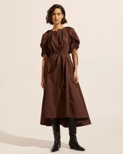 zoe kratzmann Focul Dress-Chocolate|Women Dresses