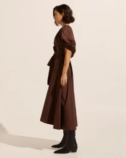 zoe kratzmann Focul Dress-Chocolate|Women Dresses