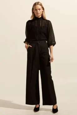 zoe kratzmann Focus Top-Black|Women Tops
