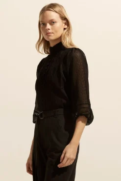 zoe kratzmann Focus Top-Black|Women Tops