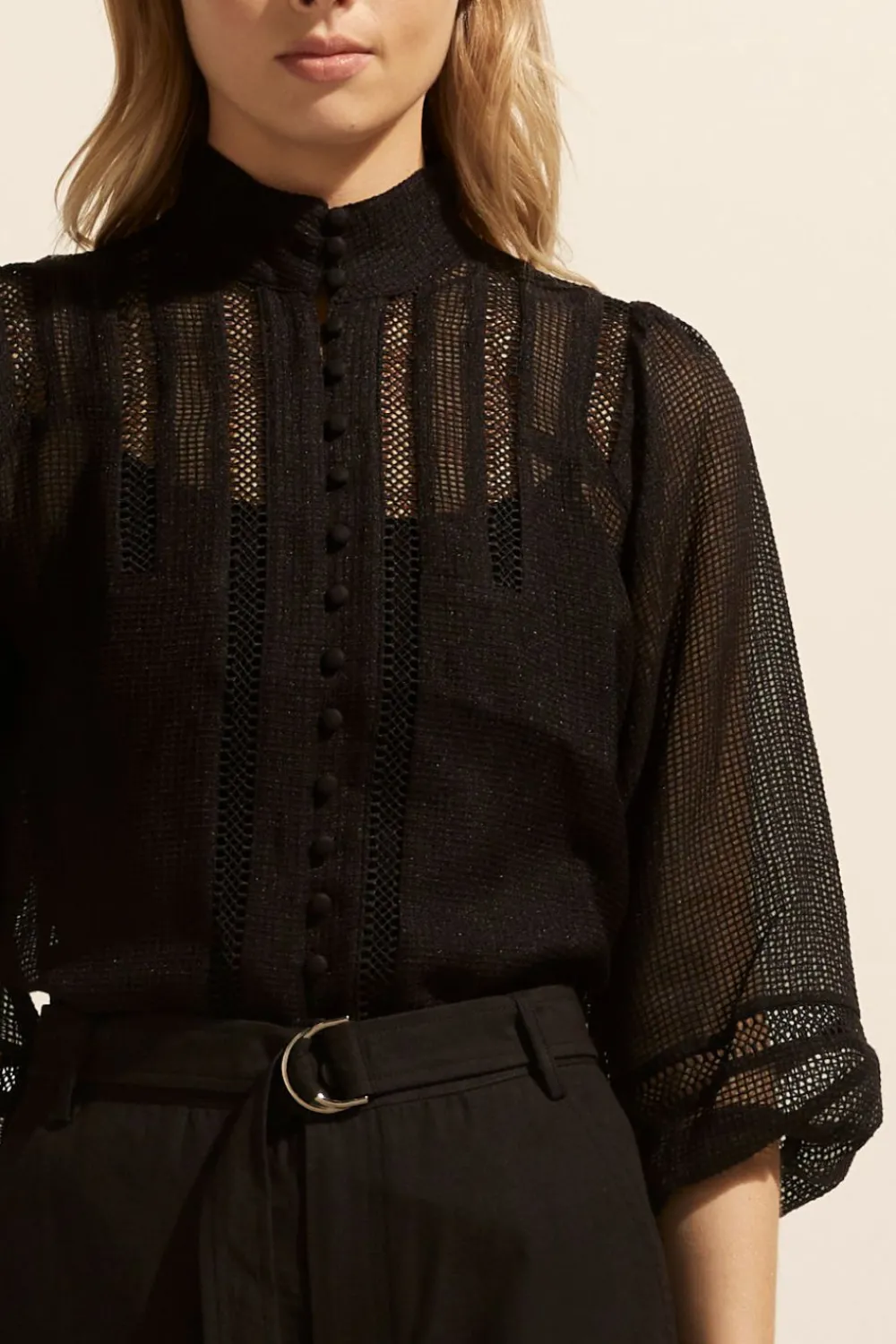 zoe kratzmann Focus Top-Black|Women Tops