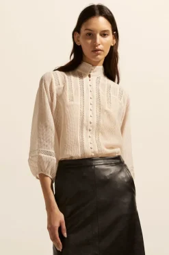 zoe kratzmann Focus Top-Ecru|Women Tops