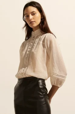 zoe kratzmann Focus Top-Ecru|Women Tops