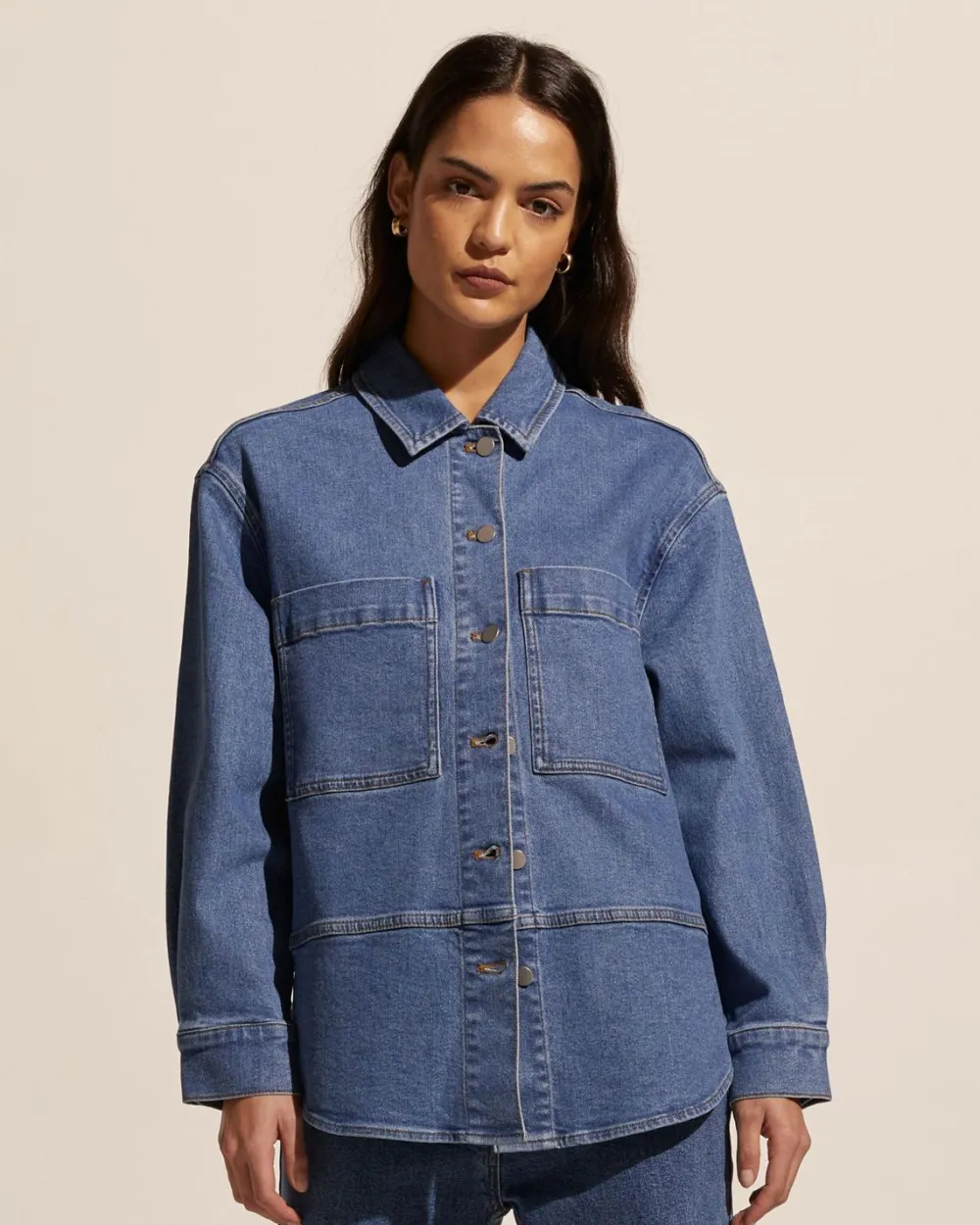 zoe kratzmann Fuse Jacket-Vintage Denim|Women Jackets